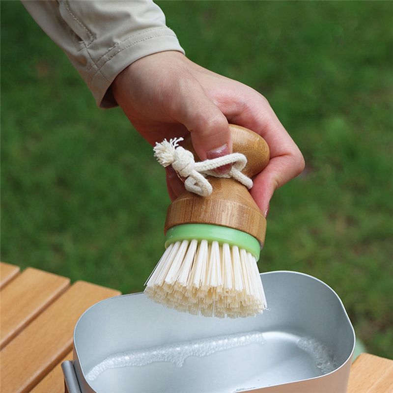 AC76-2 Pack Kitchen Cleaning B - Dish Brush Bamboo recension och pris