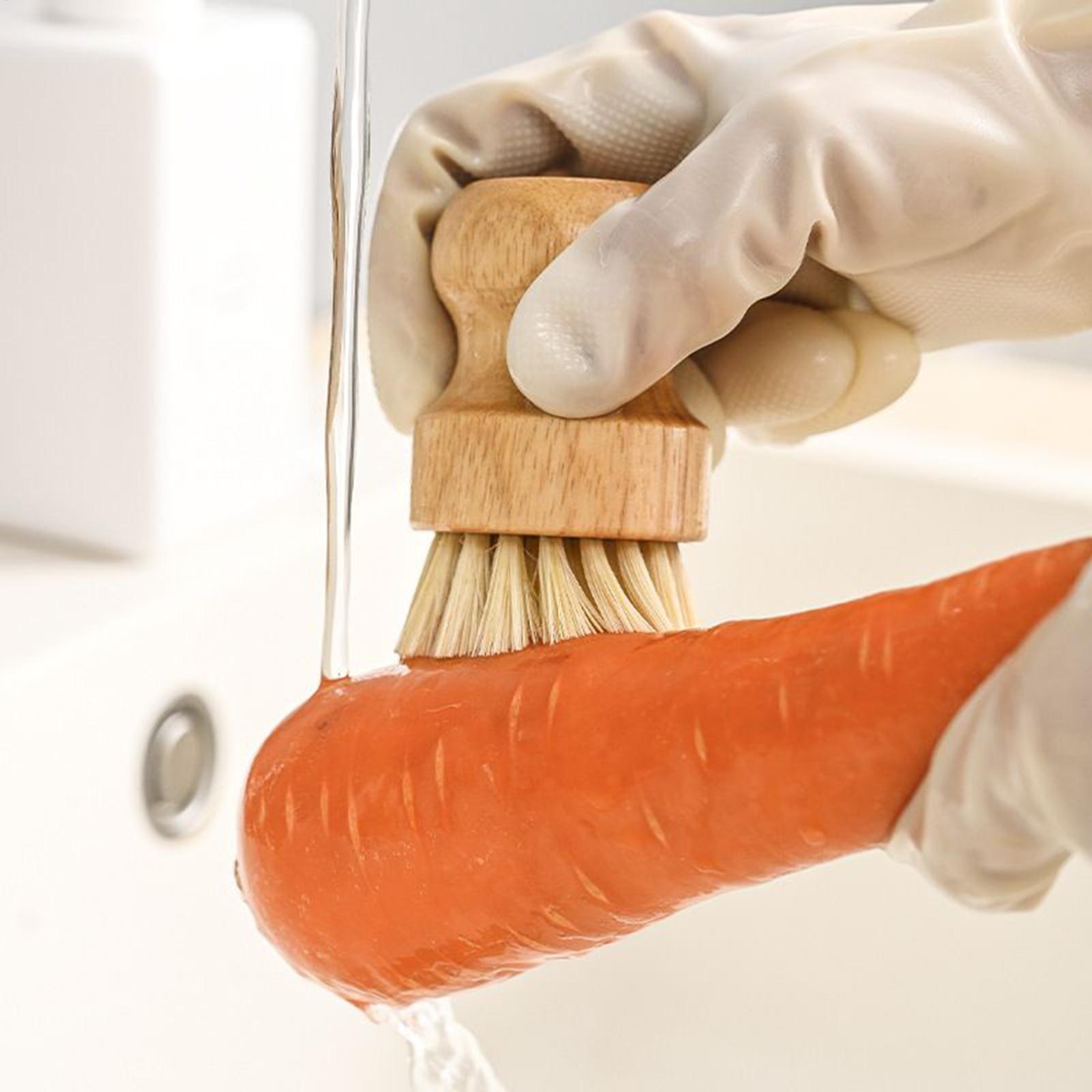 Wooden Kitchen Cleaning Brush  - Dish Brush Bamboo recension och pris