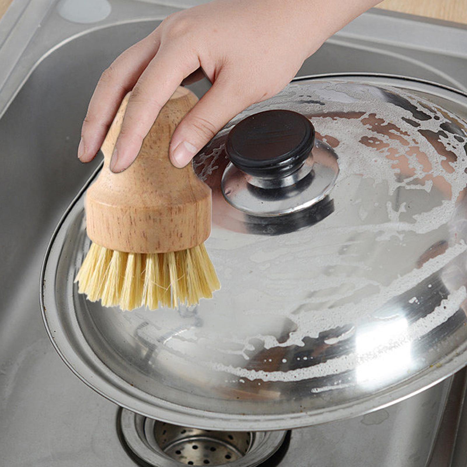 Wooden Kitchen Cleaning Brush  - Dish Brush Bamboo recension och pris