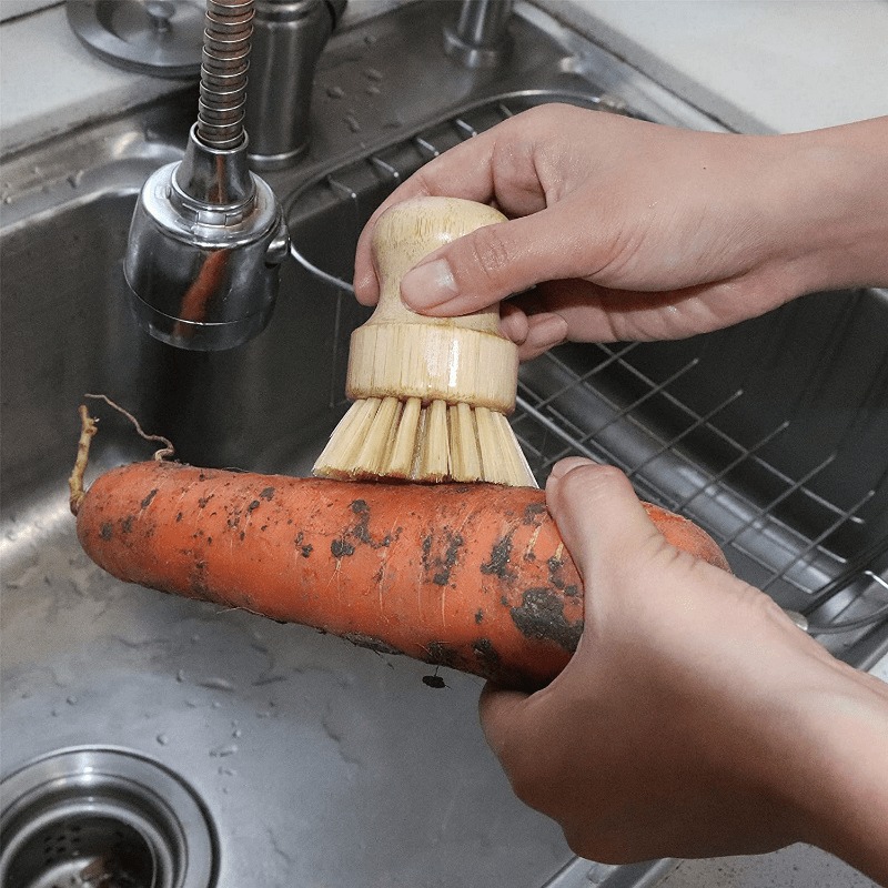 Bamboo Dish Scrub Brush Soap D - Dish Brush Bamboo recension och pris